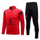 Sudadera De Training AC Milan 2023-2024 Rojo