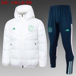 Abrigo Plumón Ajax Conjunto Completo 2024-2025 Blanco Abrigo Plumón Ajax Conjunto Completo 2024-2025 Blanco