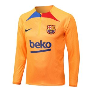 Sudadera De Training Barcelona 2023 Naranja 2