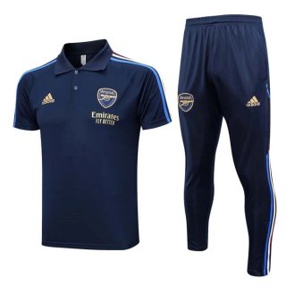 Polo Arsenal Conjunto Completo 2023-2024 Azul