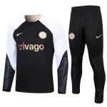 Sudadera De Training Chelsea 2024 Negro Blanco Sudadera De Training Chelsea 2024 Negro Blanco