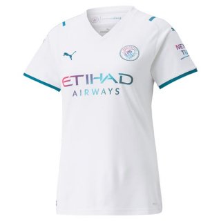 2ª Equipación Camiseta Manchester City Mujer 2021-2022