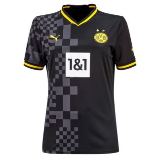 Camiseta Borussia Dortmund 2ª Equipación Mujer 2022-2023