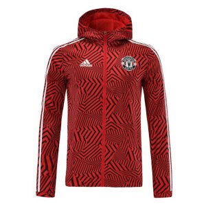 Rompevientos Manchester United 2021-2022 Rojo Blanco