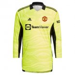 1ª Equipación Replica Camiseta Manchester United Portero ML 2021-2022