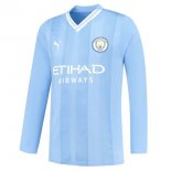 Tailandia Camiseta Manchester City 1ª Equipación ML 2023-2024