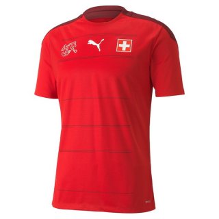 1ª Equipación Replica Camiseta Suiza 2020 Rojo