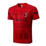Camiseta Entrenamien AC Milan 2022-2023 Rojo Camiseta Entrenamien AC Milan 2022-2023 Rojo