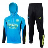 Chandal Con Capucha Arsenal 2024-2025 Azul