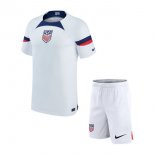 Camiseta Estados Unidos 1ª Equipación Niño 2022-2023