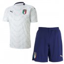 2ª Equipación Camiseta Italia Niño 2020 Blanco