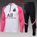 Niños Chandal Paris Saint Germain 2022 Rosa Blanco Niños Chandal Paris Saint Germain 2022 Rosa Blanco
