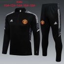 Niño Sudadera De Training Manchester United 2022 Negro