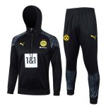 Sudadera Con Capucha Borussia Dortmund 2024 Negro 2 Sudadera Con Capucha Borussia Dortmund 2024 Negro 2