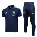 Polo Arsenal Conjunto Completo 2023-2024 Azul Polo Arsenal Conjunto Completo 2023-2024 Azul