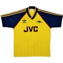 2ª Equipación Replica Camiseta Arsenal Retro 1988 1991 Amarillo