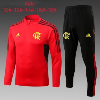 Ninos Chandal Flamengo 2022-2023 Rojo Negro