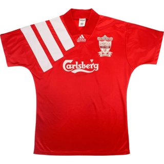 1ª Equipación Replica Camiseta Liverpool Retro 1992 1993 Rojo