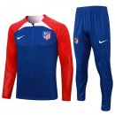 Sudadera De Training Atletico Madrid 2024 Azul Rojo