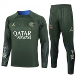 Sudadera De Training PSG 2024-2025 Verde