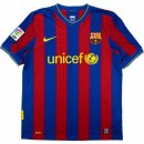 1ª Equipación Replica Camiseta Barcelona Retro 2009 2010 Azul Rojo