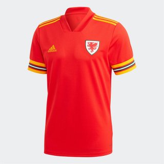 1ª Equipación Replica Camiseta Gales 2020 Rojo