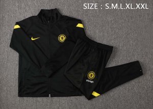 Chandal Chelsea 2022 Negro Amarillo