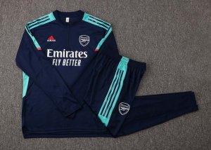 Sudadera De Training Arsenal 2022 Azul Verde