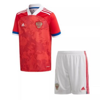 1ª Equipación Camiseta Rusia Niño 2020 Rojo Blanco