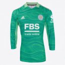 Replica Camiseta Leicester City Portero ML 2021-2022 Verde