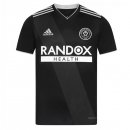 2ª Equipación Replica Camiseta Sheffield United 2021-2022 Negro