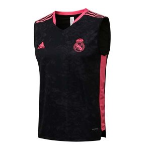 Camiseta Real Madrid Sin Mangas Conjunto Completo 2022 Negro