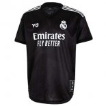 Replica Camiseta Real Madrid Y/3 2022 Negro