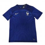 1ª Equipación Replica Camiseta Francia 2022 Azul