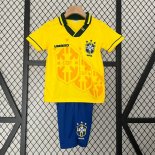 Camiseta Brasil 1ª Equipación Retro Niño 1993 1994