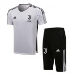 Camiseta Entrenamiento Juventus Conjunto Completo 2022 Blanco Negro