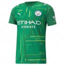 Replica Camiseta Manchester City Portero 2021-2022 Verde