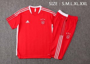 Camiseta Entrenamiento Ajax Conjunto Completo 2022 Rojo