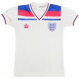 1ª Equipación Replica Camiseta Inglaterra Retro 1980 Blanco