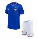 Camiseta Francia 1ª Equipación Niño 2024