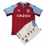 1ª Equipación Camiseta Aston Villa Niño 2021-2022