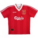 1ª Equipación Replica Camiseta Liverpool Retro 1995 1996 Rojo