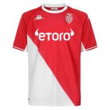 1ª Equipación Camiseta AS Monaco 2021-2022 Rojo Blanco