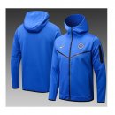 Chaqueta Con Capucha Chelsea 2024-2025 Azul