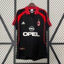 Tailandia Camiseta AC Milan 3ª Equipación Retro 2000 2001