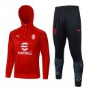 Sudadera Con Capucha AC Milan 2024 Rojo 2