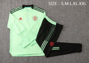 Sudadera De Training Manchester United 2022 Verde Negro