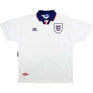 1ª Equipación Replica Camiseta Inglaterra Retro 1994 Blanco