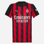 Camiseta AC Milan 1ª Equipación Mujer 2025-2026 Camiseta AC Milan 1ª Equipación Mujer 2025-2026