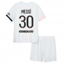 2ª Equipación Camiseta Paris Saint Germain NO.30 Messi Niño 2021-2022